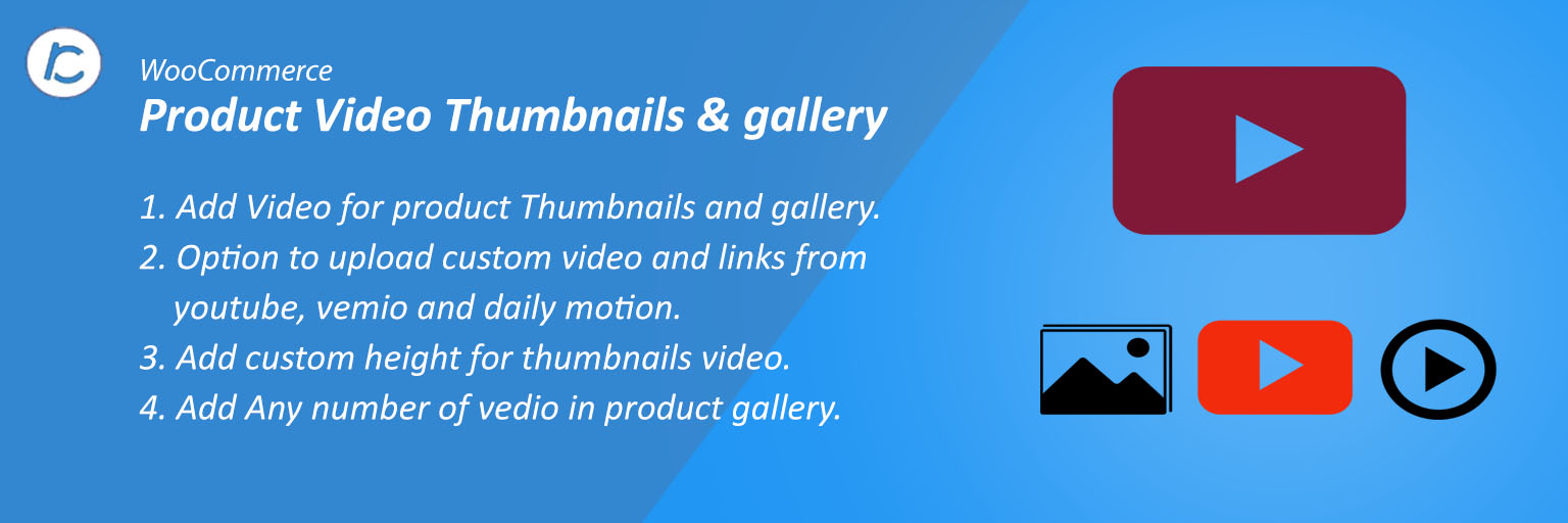 WooCommerce Product Gallery & Thumbnail Video