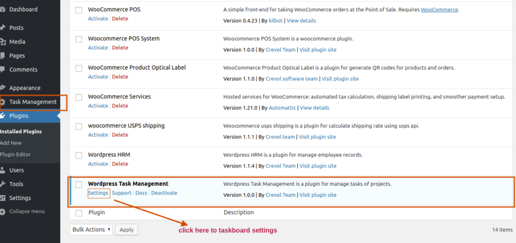 wordpress project management